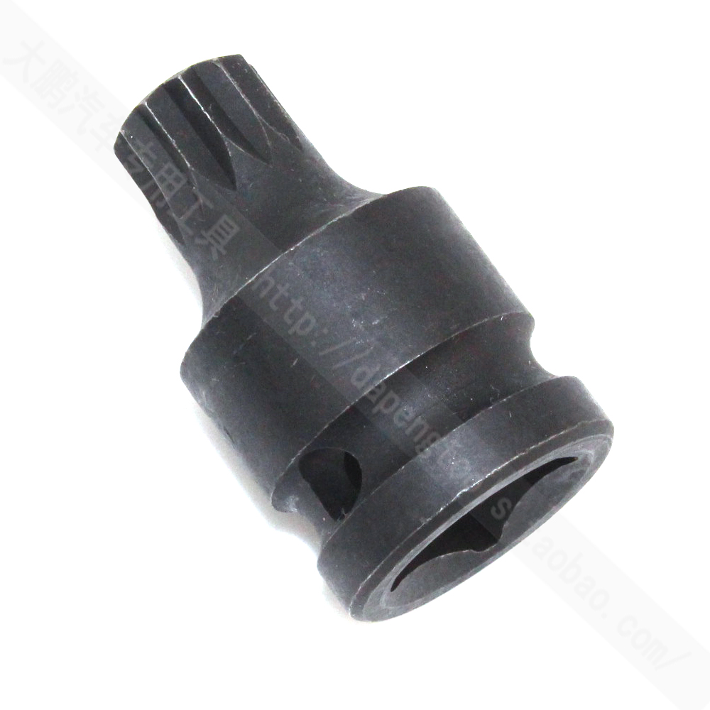 Suitable for Porsche Kaiyan brake caliper brake sheet screw removable sleeve tool 12 Flower M14