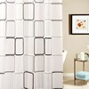 Namelai Waterproof Shower Curtain, Thickened and Mildew-Resistant, No-Drill Bathroom Partition Curtain, Shower Curtain Set