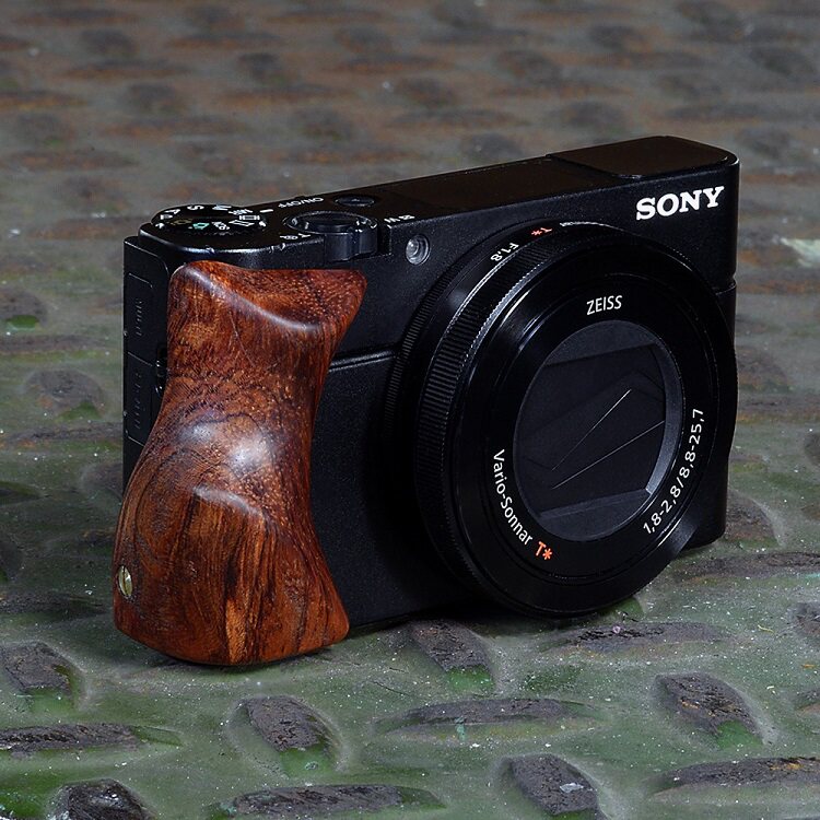 Fotodiox for Sony Sony RX100 II III IV V M2 M3 M4 M5 A Mahogany Handle