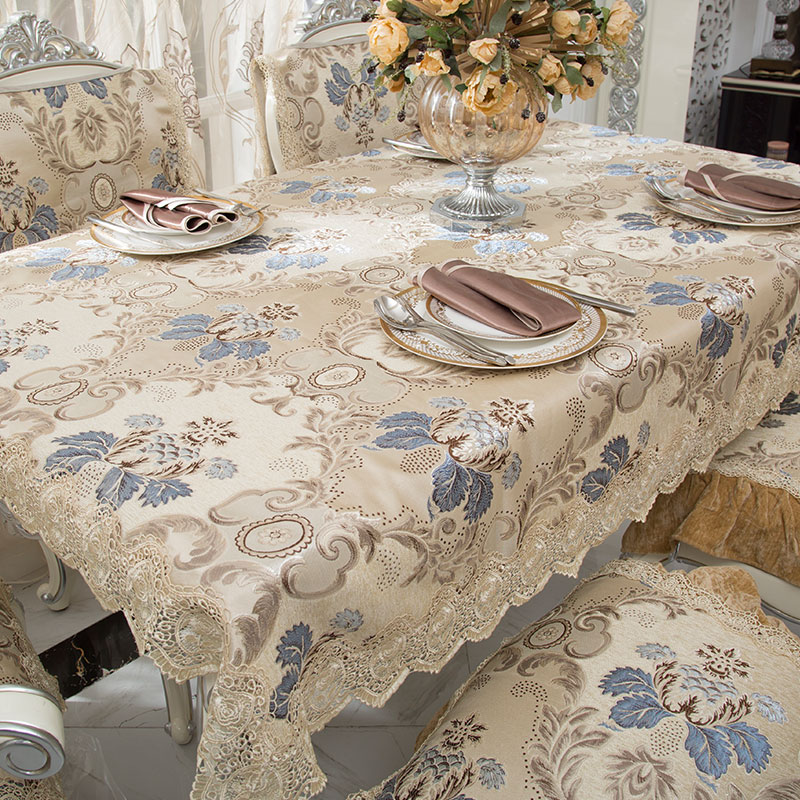 月和家思餐桌布梧桐花园 月和家思台布 太平洋家居网产品库