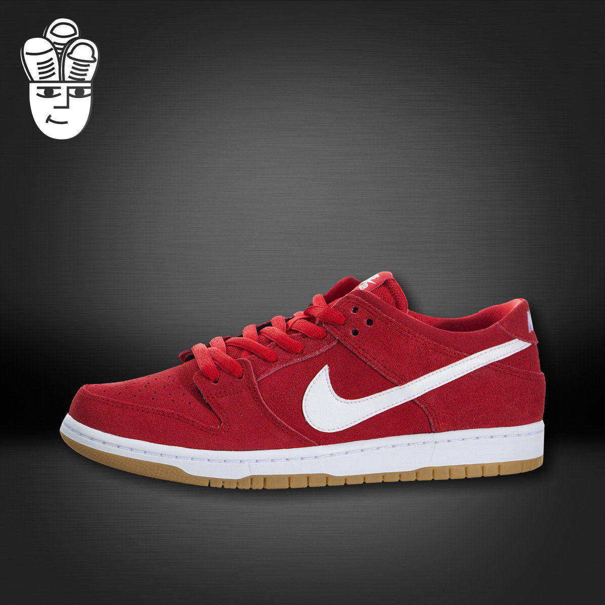 Nike SB Dunk Low Pro IW耐克男子低帮板鞋 大红翻毛皮运动休闲鞋