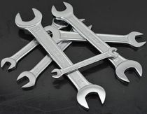 TS Donggong semi-thrown wrench chrome-plated double-headed wrench 5 5*7 6*7 --19-22 22-24mm
