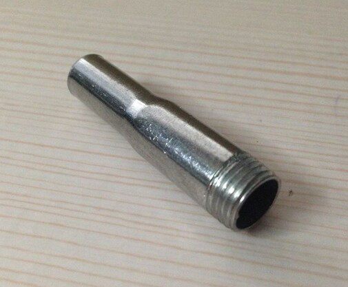 General-purpose plastic welding gun nozzle nozzle out of the hot air nozzle over the air nozzle blowing wind out of the small nozzle