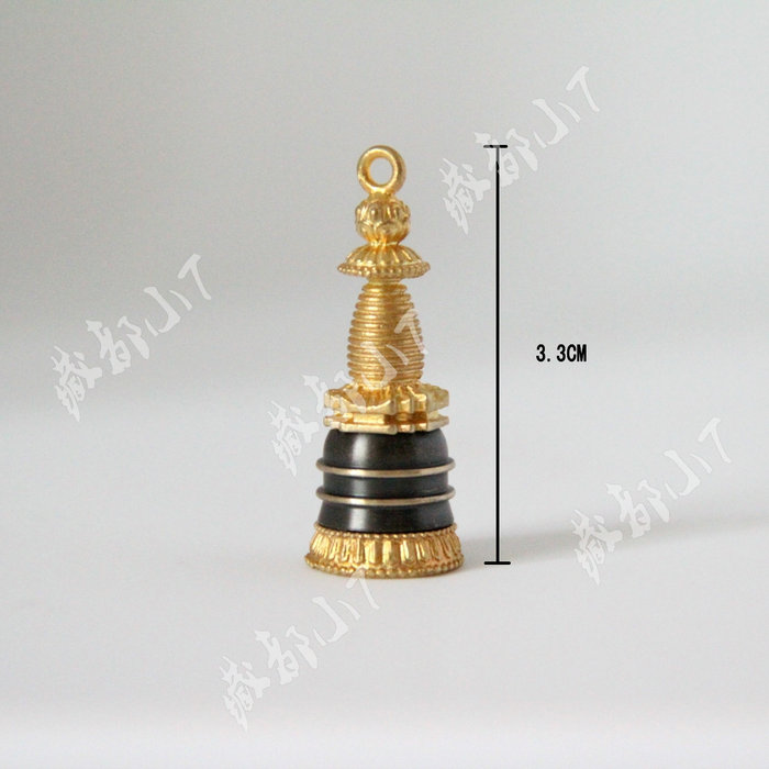 10 fine pure copper Kadang Tagawu box stupa pendant pendant necklace