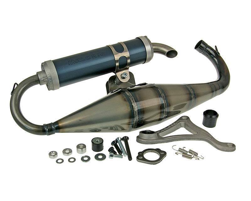 Mallossi exhaust 50 50 80 converted to Italian imports by Mallossi exhaust pipe Biya Jagu ladies