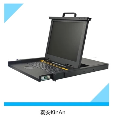 Qin An KinAn LS1701 17 inch LED single port 1U machine KVM switcher with tax