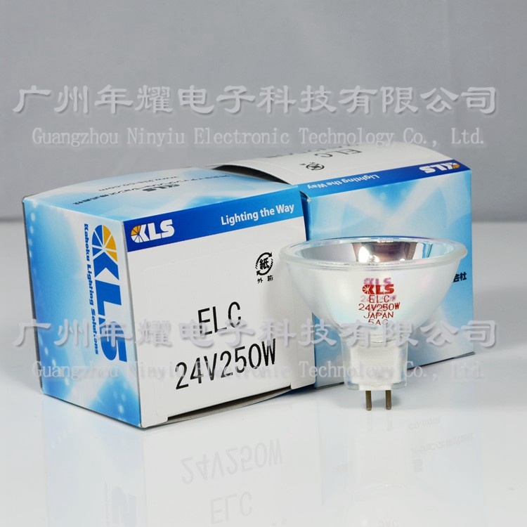 KLS ELC 24V250W AOI device detection with halogen cup light cold light source lamp cup Japanese production