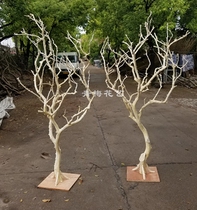 Original ecological natural shape dead tree decoration branches dry wedding venue Wishing greeting card photo sign-in real tree Fake tree