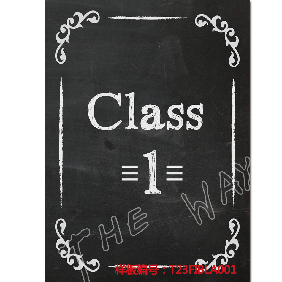 Blackboard Campus seat card table Number plate table card Wedding wedding celebration Dining room decoration party creative customization T21