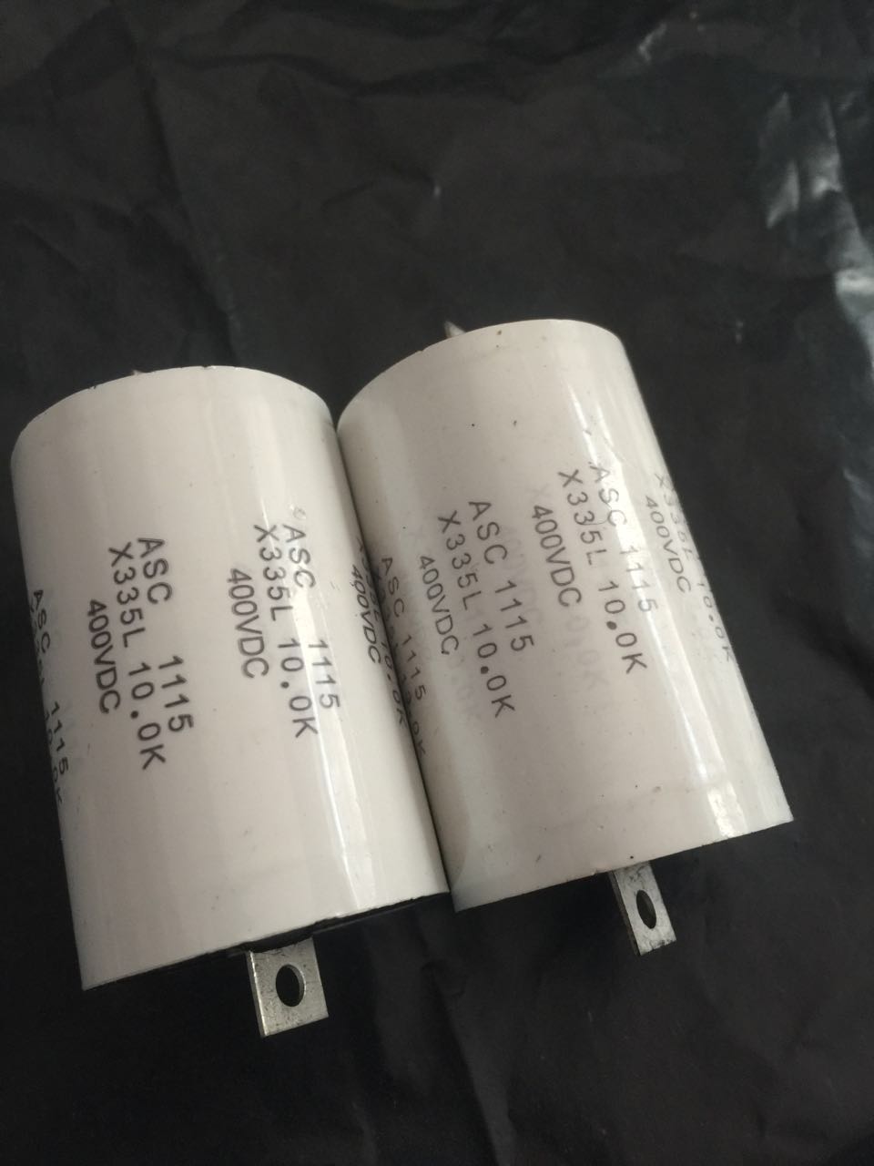 American ASC 115 X335L 10 0K 0K 400VDC axial capacitance