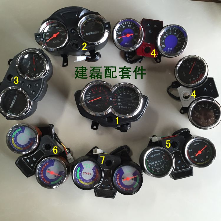 Electric tricycle accessories Dajiang Everest electric tricycle meter electric meter speedometer (Depot Matching)