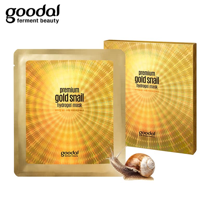 GOODAL/果达儿 韩国官方 正品 黄金蜗牛水凝胶面膜