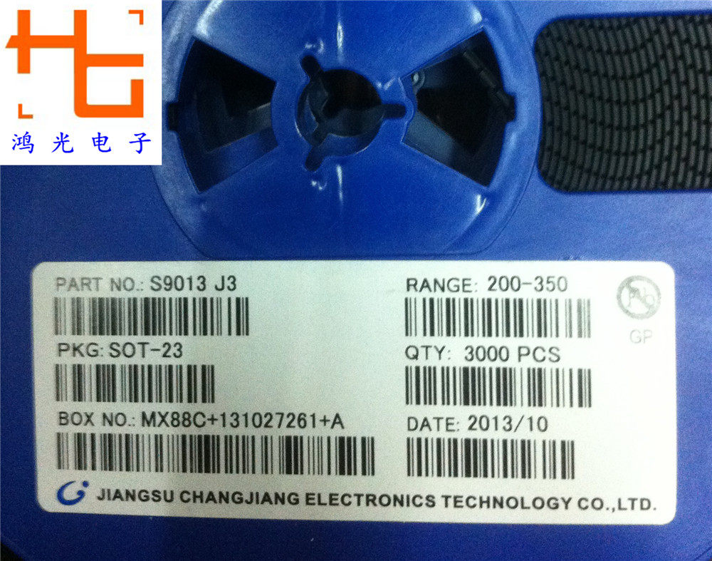 Hongguang) J3 S9013 SOT-23 9013 A disc of 3000 small current