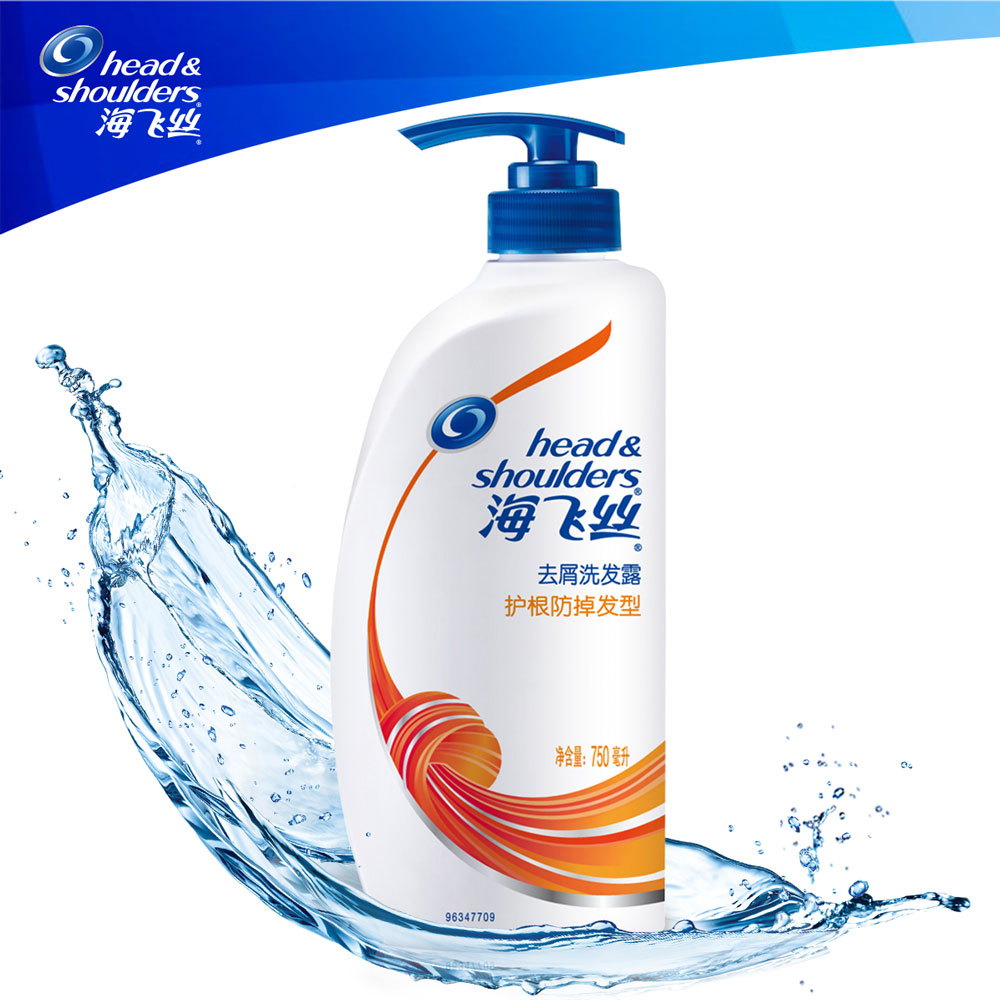 【天猫超市】海飞丝洗发水   强健发根去屑洗发露750ml
