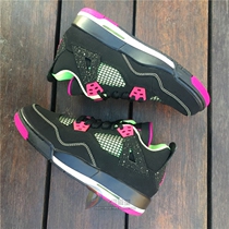Tiger flutter Air Jordan 4 GS Fuchsia AJ4 black purple 30th anniversary 705344-027