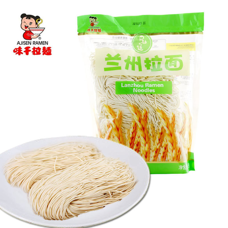 【天猫超市】味千拉面 兰州拉面1000g 待煮面条 10人份 实惠装
