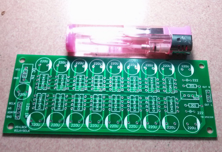 Sixteen and 1543 decoder TDA fever DAC board digital dial CD turntable 310 board fever sound quality