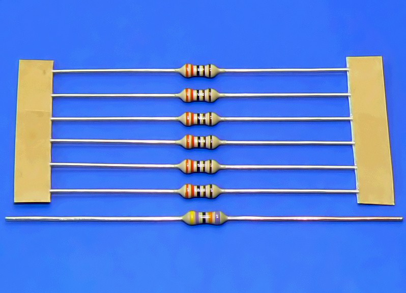 718 plant resistor high precision low temperature drift RJ24-1 4W-1 % 100R 100R 100K and other full range of values-Taobao