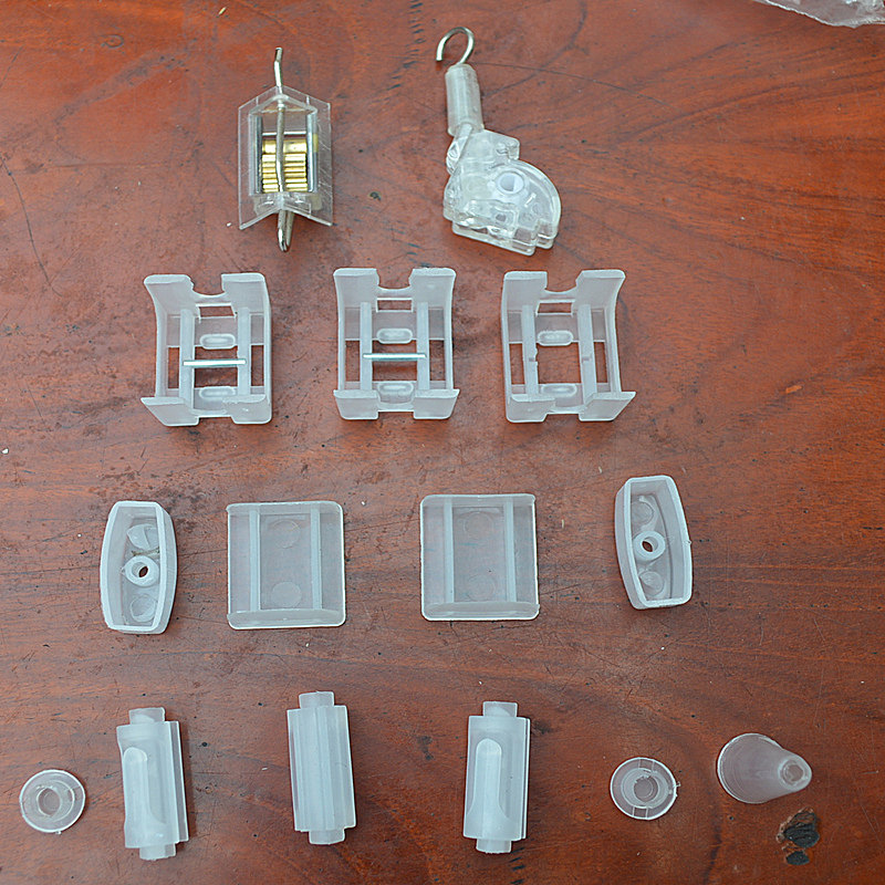 Aluminum shutters accessories for the complete set of accessories 25MM track curtain accessories for shutters
