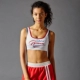 GYMNA Xiaoxi nhà cường độ cao chuyên nghiệp retro áo ngực thể thao chống sốc áo vest chạy bộ đồ lót nữ mùa thu đông