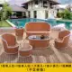 Mây mây ghế sofa phòng khách ban công mây nghệ thuật sofa ngoài trời sofa sân vườn biệt thự nội thất khách sạn - Nội thất siêu thị xe keo hang