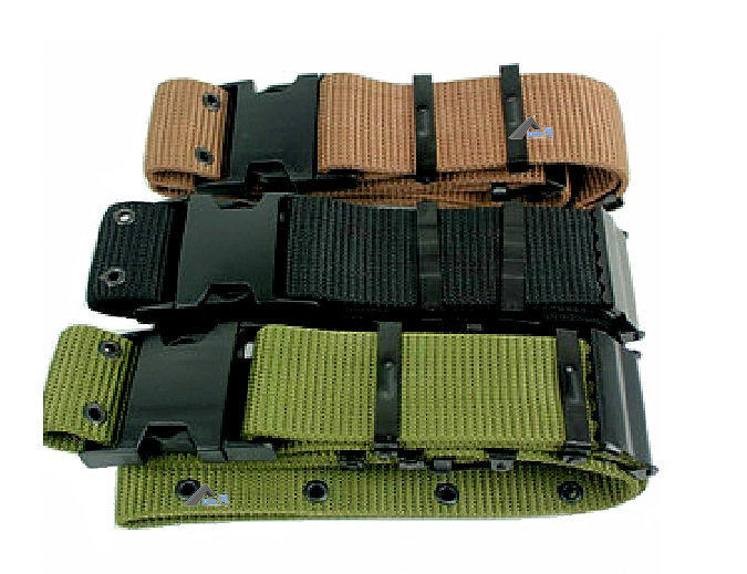 S belt girdle military fan belt American suit CS outer belt black eagle belt black mud green men