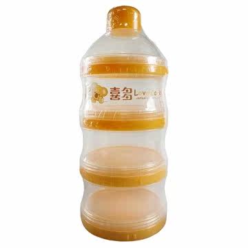 喜多一般容量三层奶粉盒台湾官网直邮进口