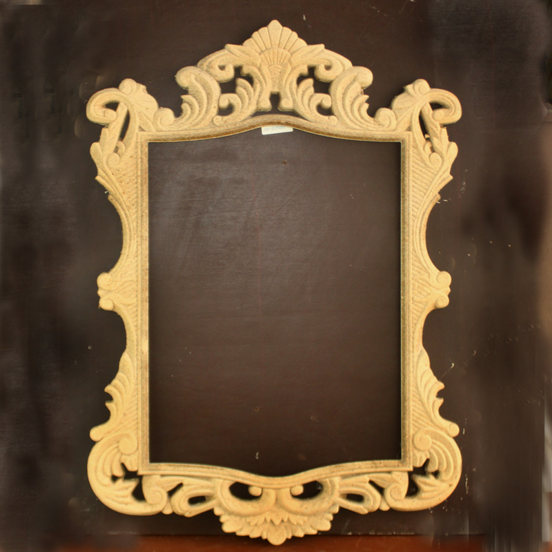 Wood rough large frame photo frame carving original material DIY rough blank material mounted frame frame frame