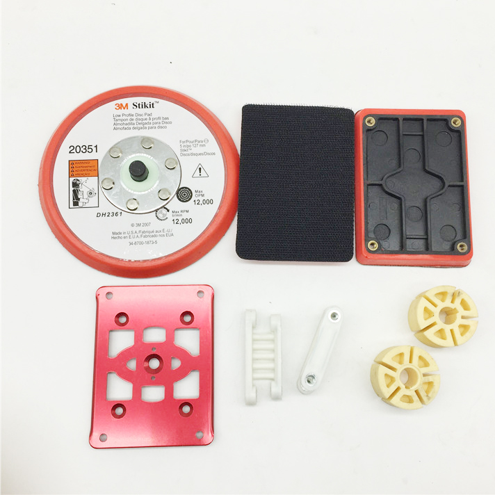 3M polishing machine general accessories Chassis aluminum base plate Rotor blade Rubber foot bearing Cylinder switch
