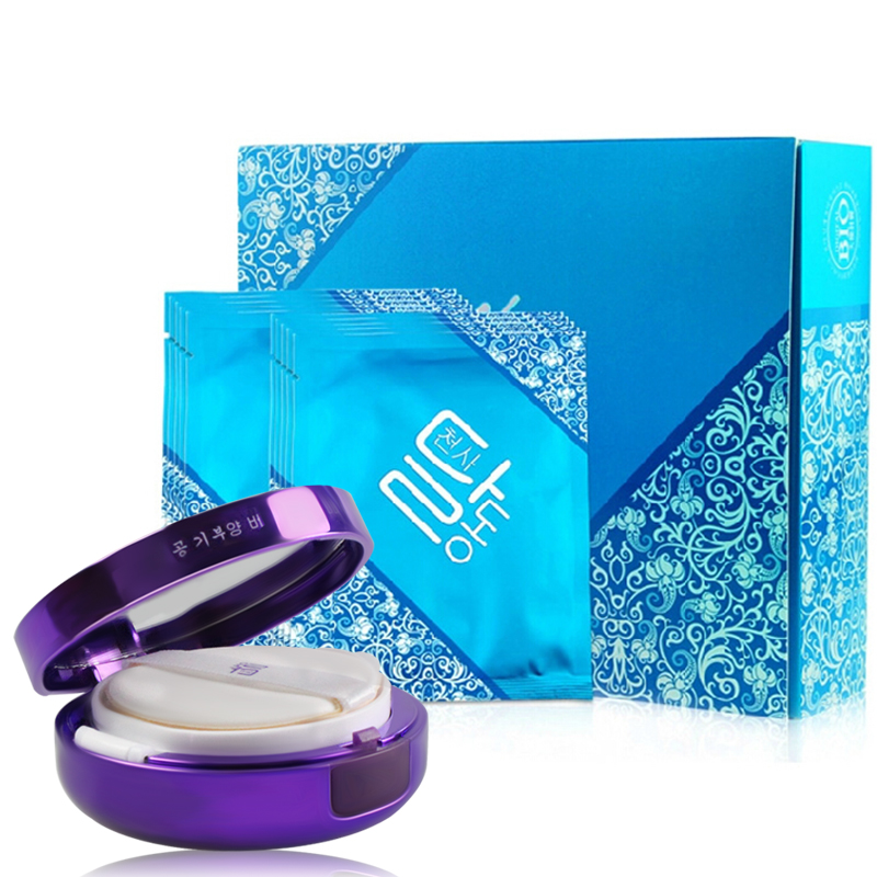 BIO-DIGITAL天使羽翼双倍补水面膜10片+蜗牛气垫bb霜保湿遮瑕套装