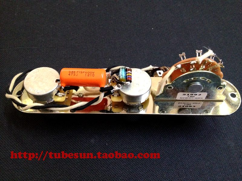 FENDER TL Upgrade assembly CTS potentiometers Fever line with high frequency lifting circuit