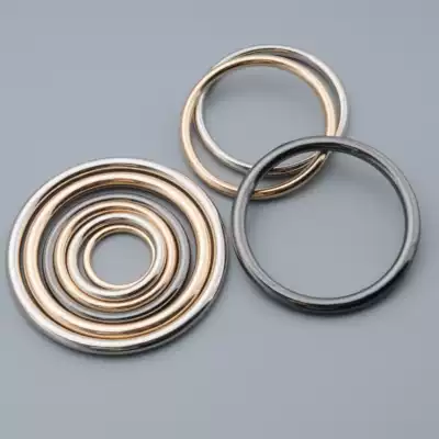 Metal large round ring Handbag ring Oversized iron ring ring buckle Handbag bag accessories Decorative ring buckle circle ring