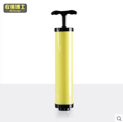 Admission to doctoral vacuum compression bag Single-pipe extraction cylinder new yellow manual suction pump-Taobao