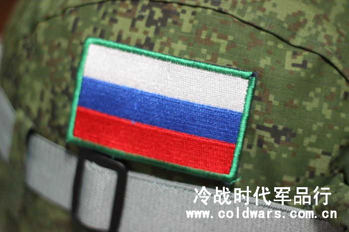 Russia's new universal tricolor flag embroidered armband identification chapter Helmet mark field green black sand color