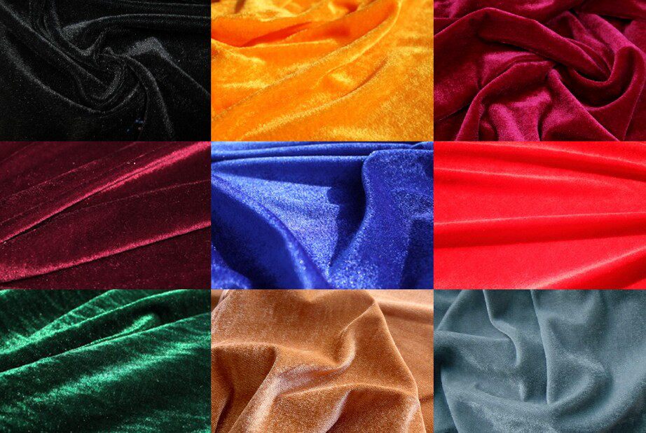 1 9 m wide thickened black gold velvet fabric meeting table cloth ground spreading background cloth curtain cloth