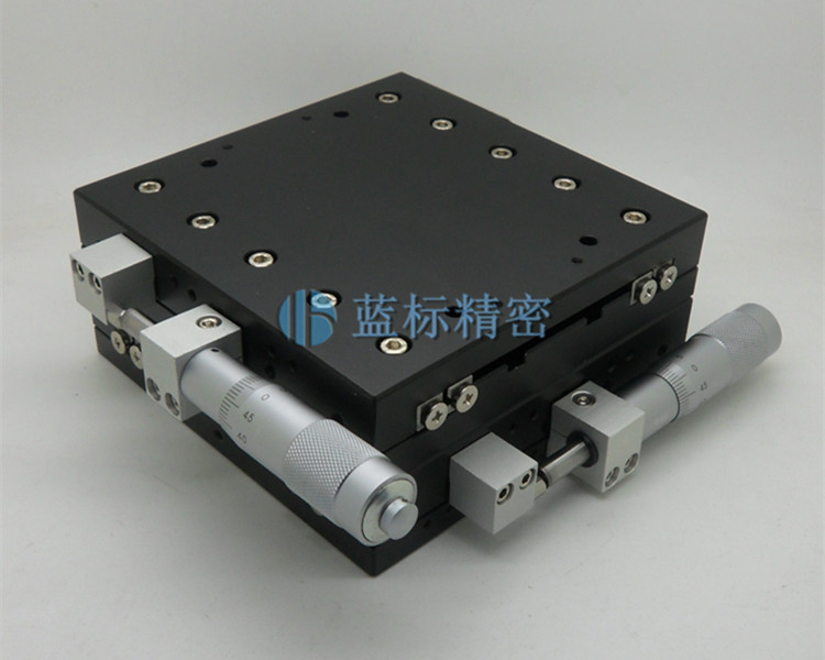 XY axis 125*125 LY125 Cross Roller Module Platform LY125-L Manual Fine-tuning Platform