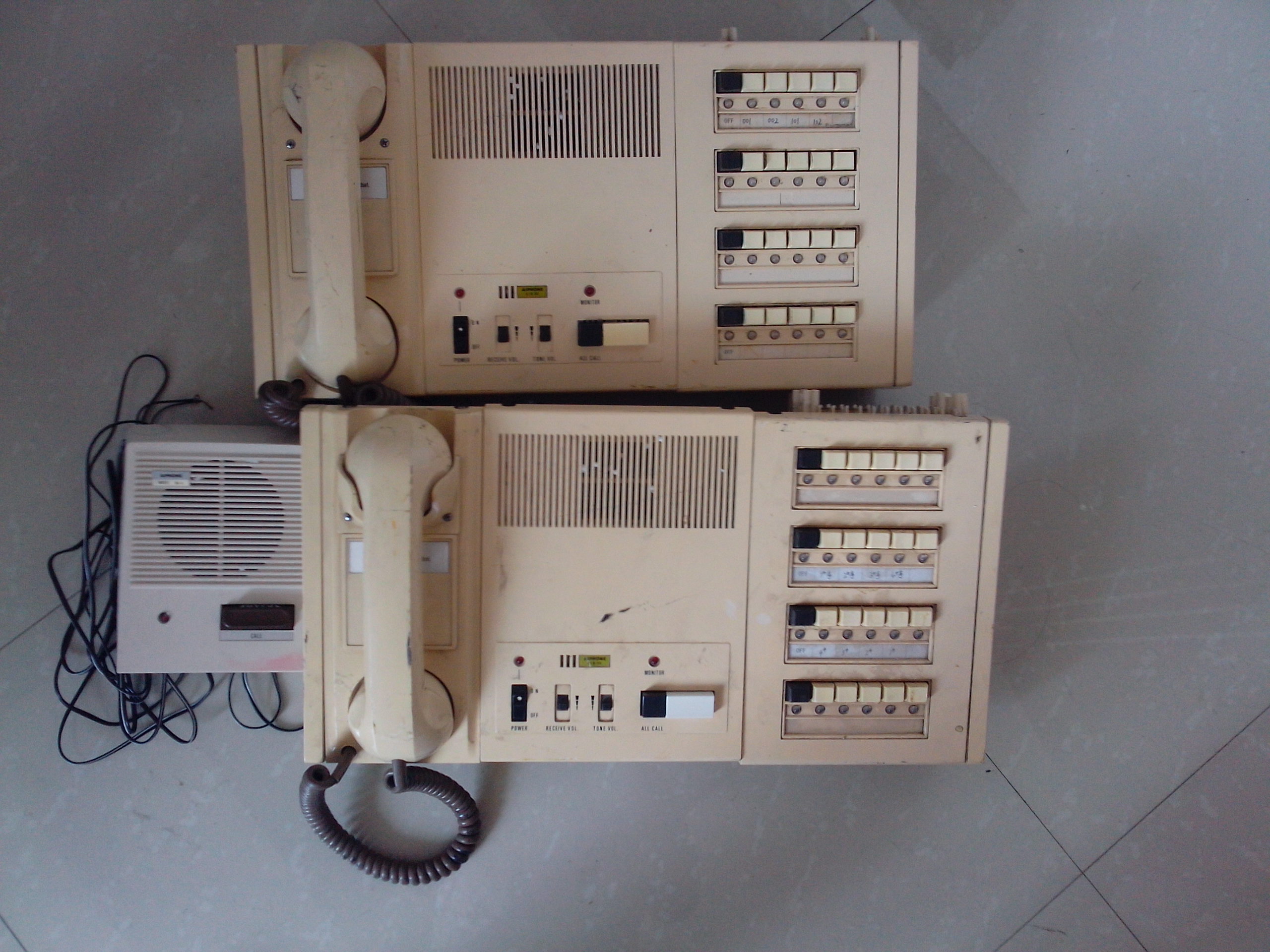 AIPHONE highway toll station Aifeng walkie-talkie professional maintenance MEN-20A