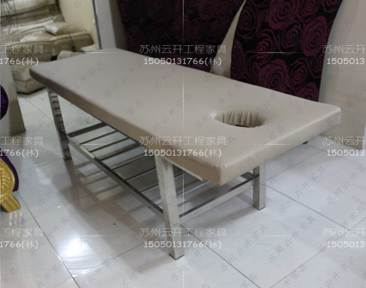 Massage Center Bed Stainless Steel Bath foot bath Bath Massage Bed Sauna Bed SPA Bed Iron Frame Wellness Bed