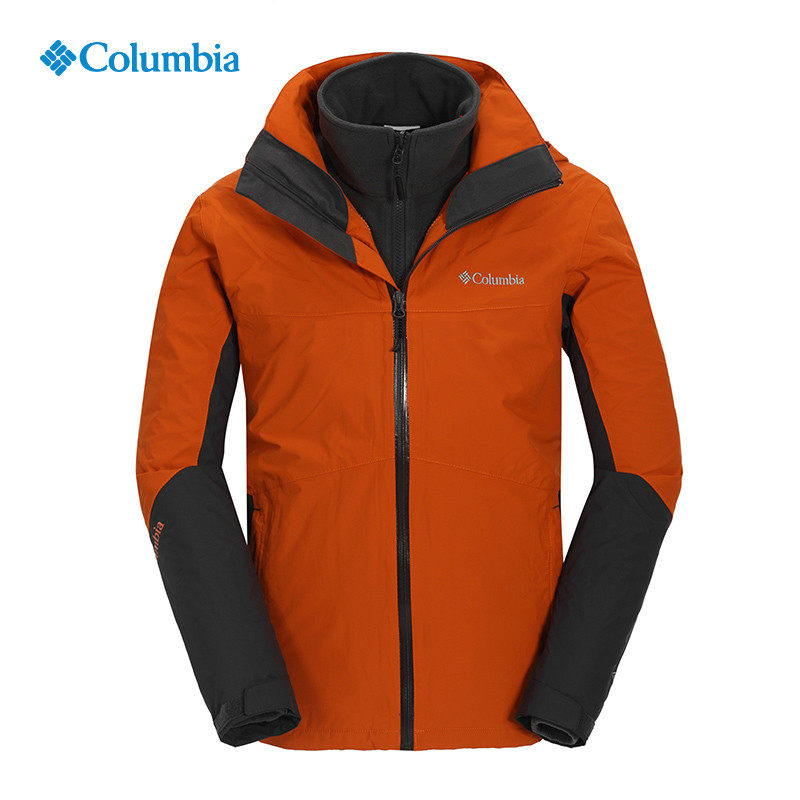 【2015秋冬新款】COLUMBIA/哥伦比亚男款抓绒三合一冲锋衣PM7929