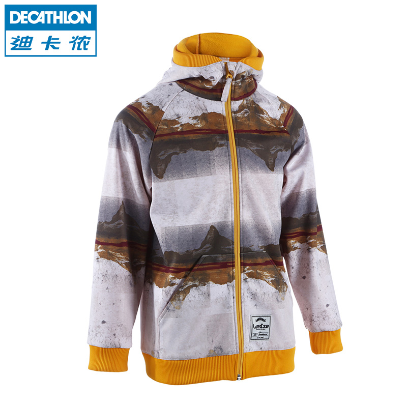 迪卡侬 男童滑雪服 保暖防风 户外滑雪运动夹克衫 WED'ZE