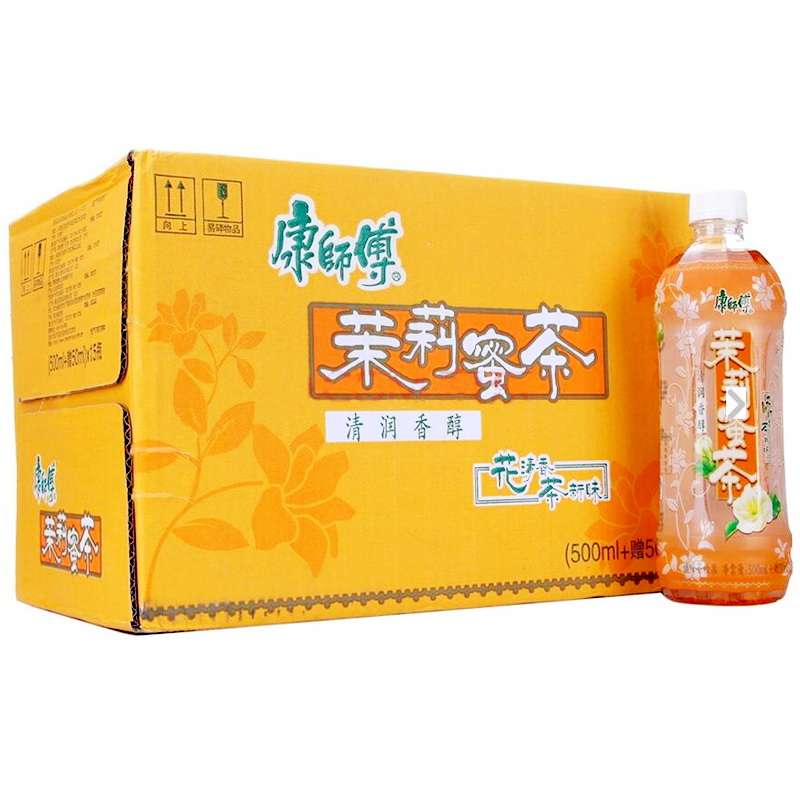 【苏宁易购】康师傅茉莉蜜茶550ml*15瓶（整箱）