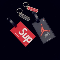 Cola Tide play cartoon tide card boarding pass three-dimensional rubber set bus card set custom LOGO