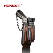 Thu nhỏ sáng tạo windproof nhẹ hơn inflatable igniter điểm cigar súng phun thẳng vào nhiệt độ cao hàn torch gas lighter