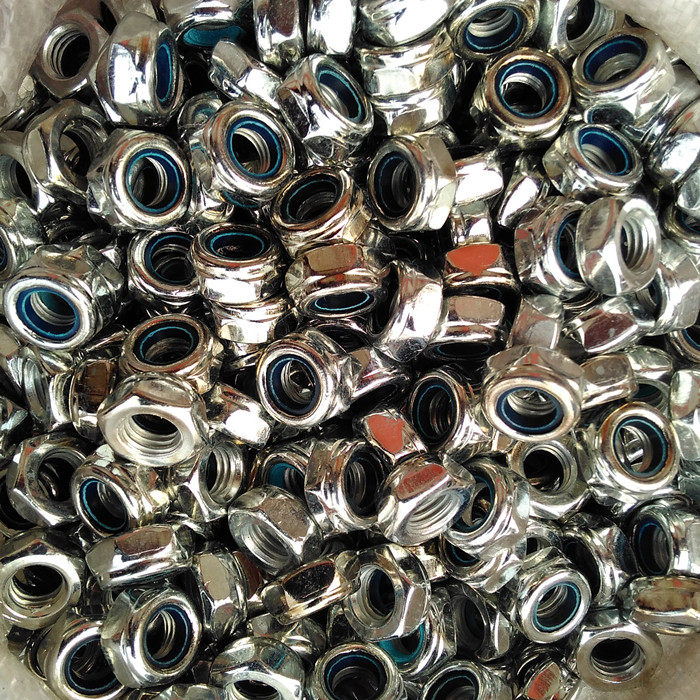 Nylon anti-loose nuts Self-locking nut locking nut anti-slip nut stop nut M3-M27M30M36