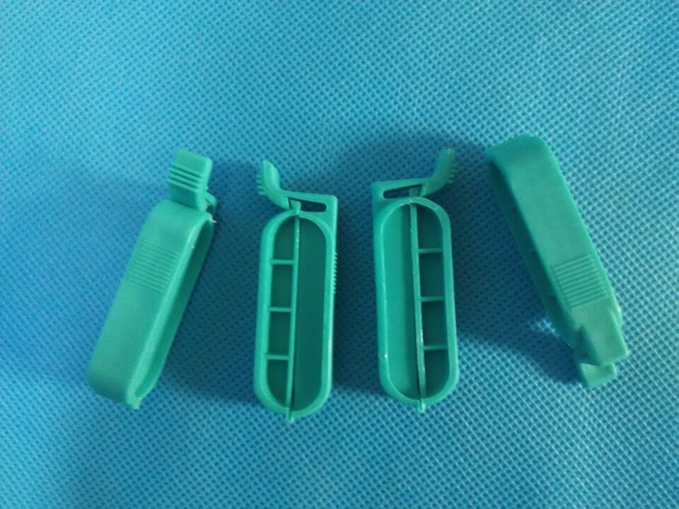 透析袋夹子 40mm 透析夹 封口夹 颜色随机