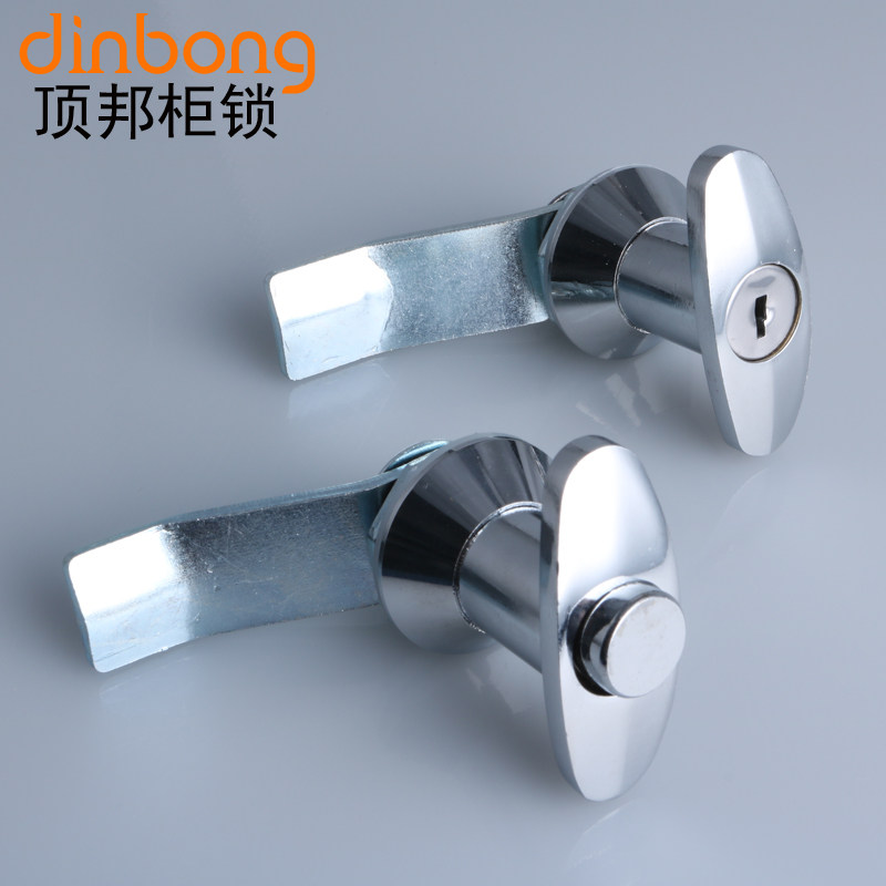 dinbong MS302-1-2 T-type handle lock switch cabinet case file cabinet door lock MS305 plate hand lock