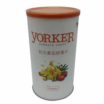 YORKER 约克蕃茄树薯片 110g台湾官网直邮进口