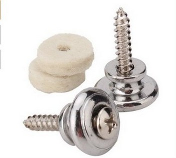 Mushroom Head Guitar Braces buckle Beji brace button folk Guitar Braces nail tail nail-Taobao