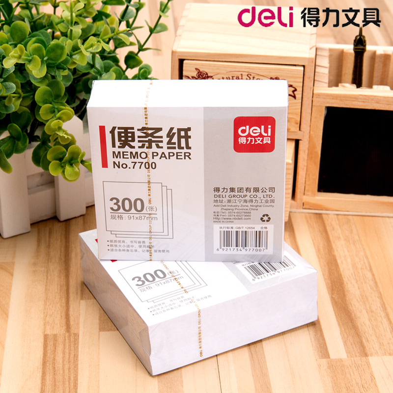 Good strength note paper convenient stickers 7700 convenient paste 91*87mm office supplies