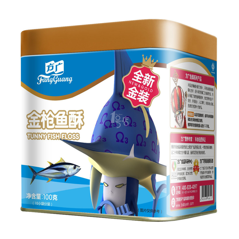 方广 宝宝营养深海金枪鱼酥（6个月+）100g